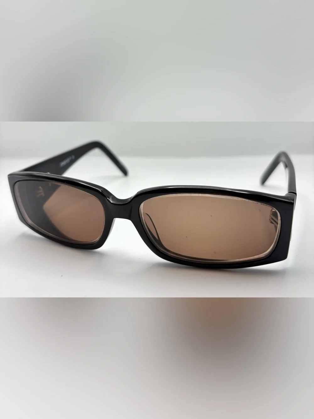 Marco 54 Black Oval Sunglasses Frames Only